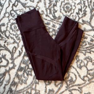 Lululemon Leggings with mesh detail